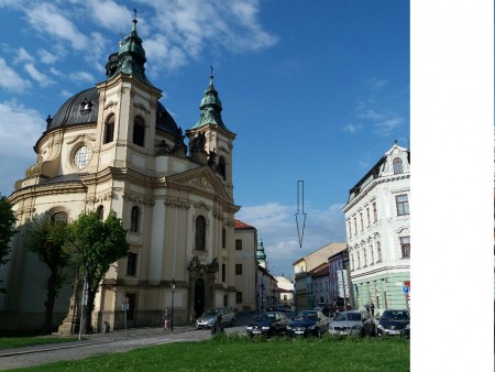 Okolí ordinace v Kroměříži